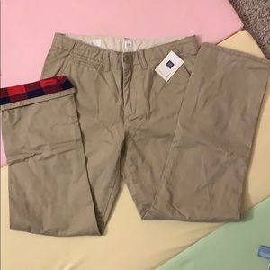 Brand new! GAP lined interior husky size 14 pants